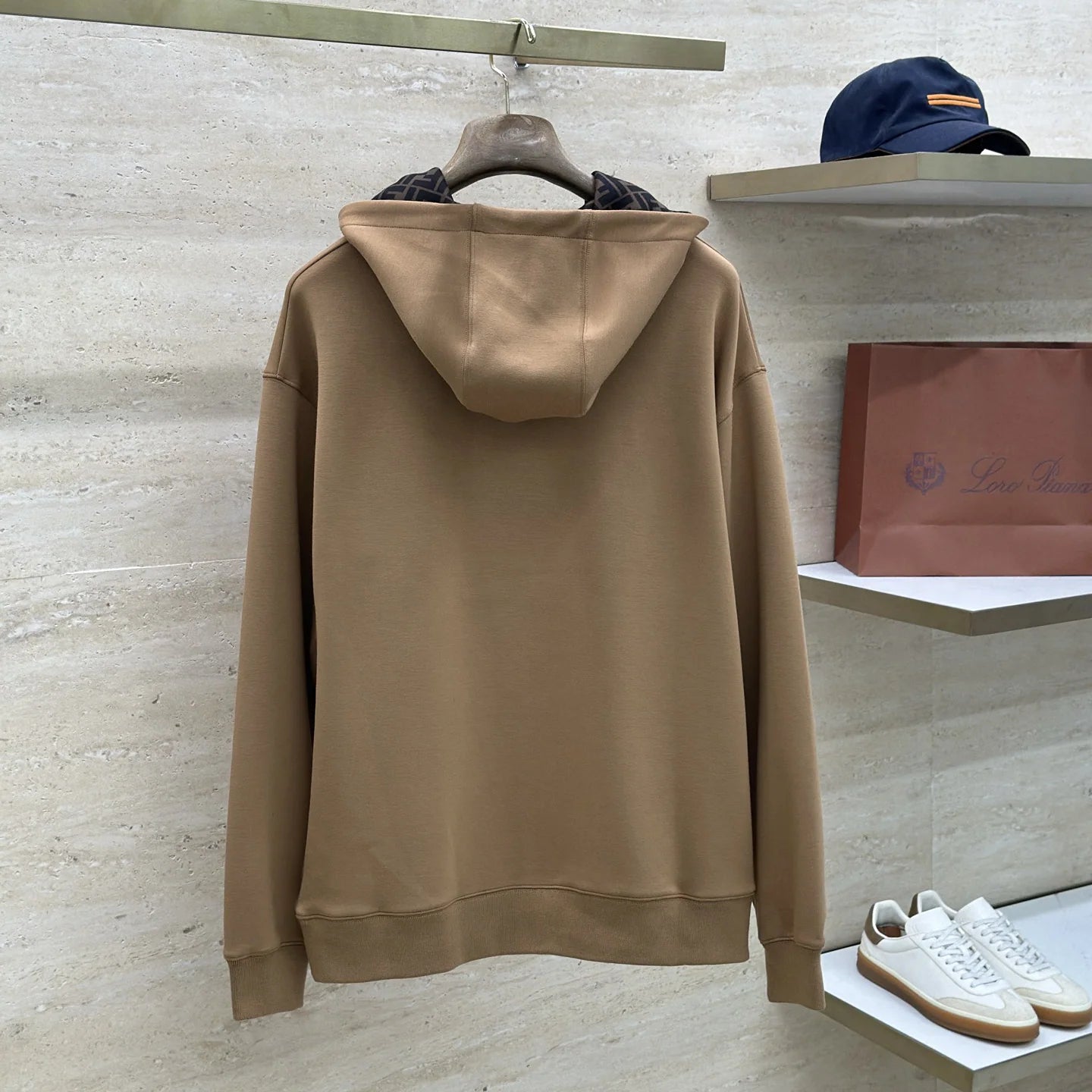 Embroidered hooded sweatshirt 1425122422