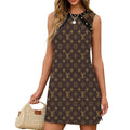LV | Premium Sleeveless A-Line Dress NK 030625