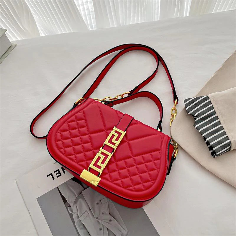 Retro Fashion Saddle Bag Shoulder Crossbody Bag 1024011111
