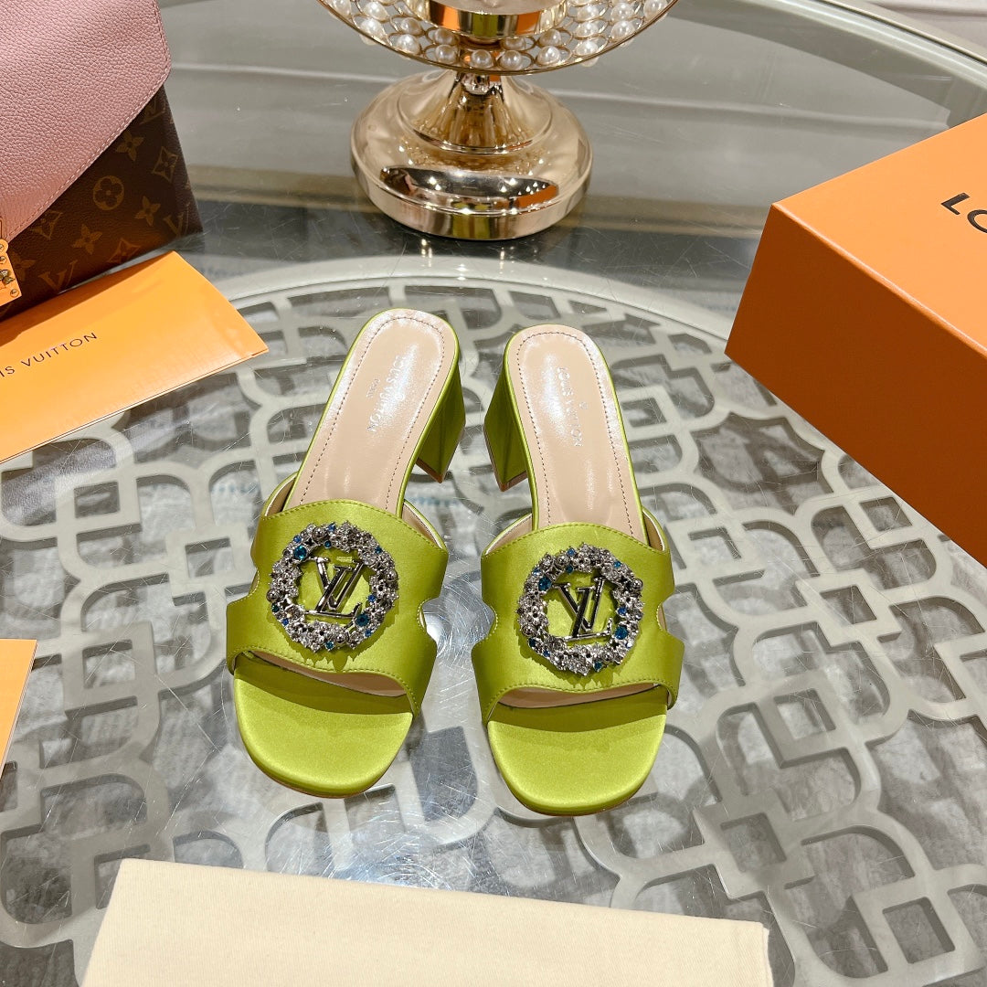 V24ss platform high heel slippers 0724071708