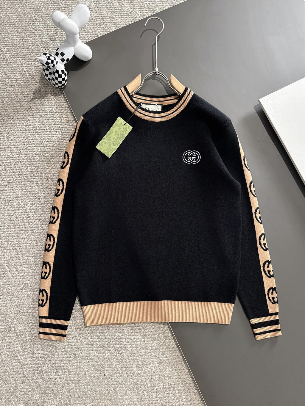 Fashion Print Crewneck Sweater 0724121811