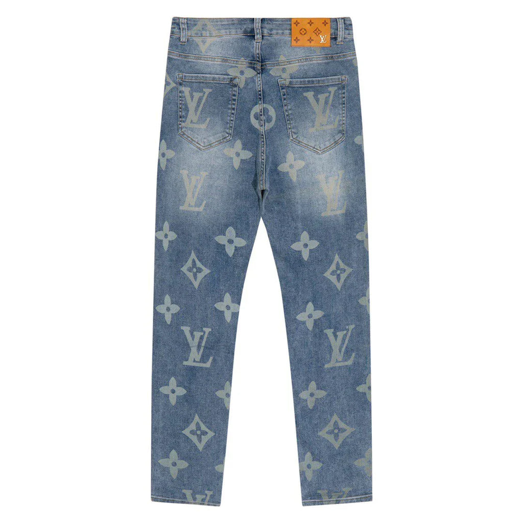 New Fashion Printed Casual Jeans 1024012908