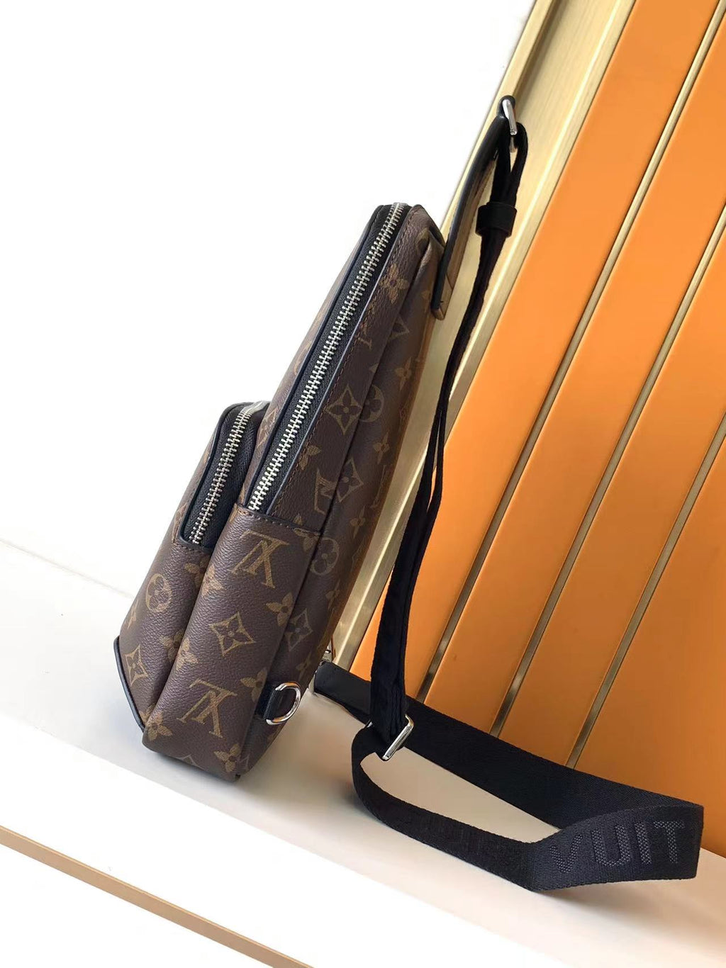 L fashion printed chest bag 0725052703