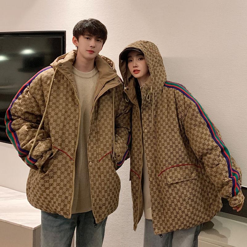 Thickened warm loose down jacket 0823120803