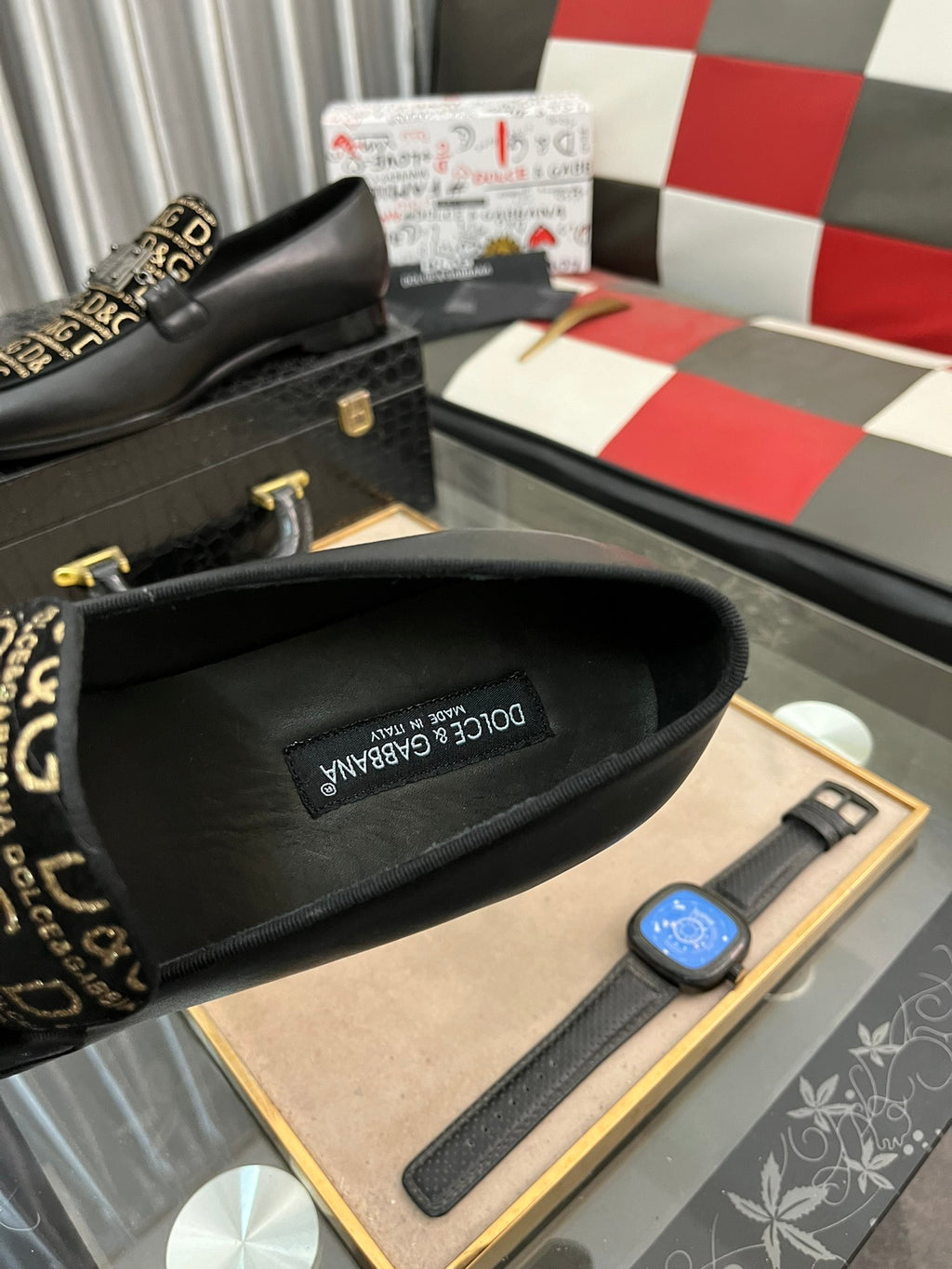 DG24ss new printed loafers 0724060412
