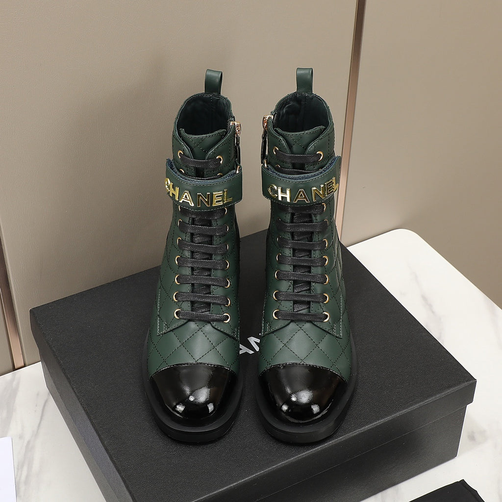fashion diamond leather short boots Martin boots 0724101706
