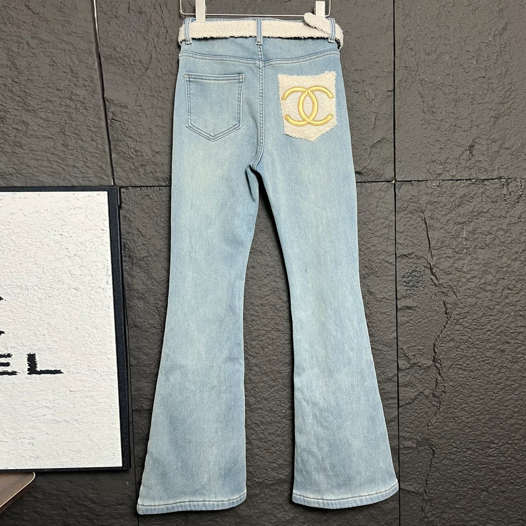 Cashmere Embellished Jeans 1024121609