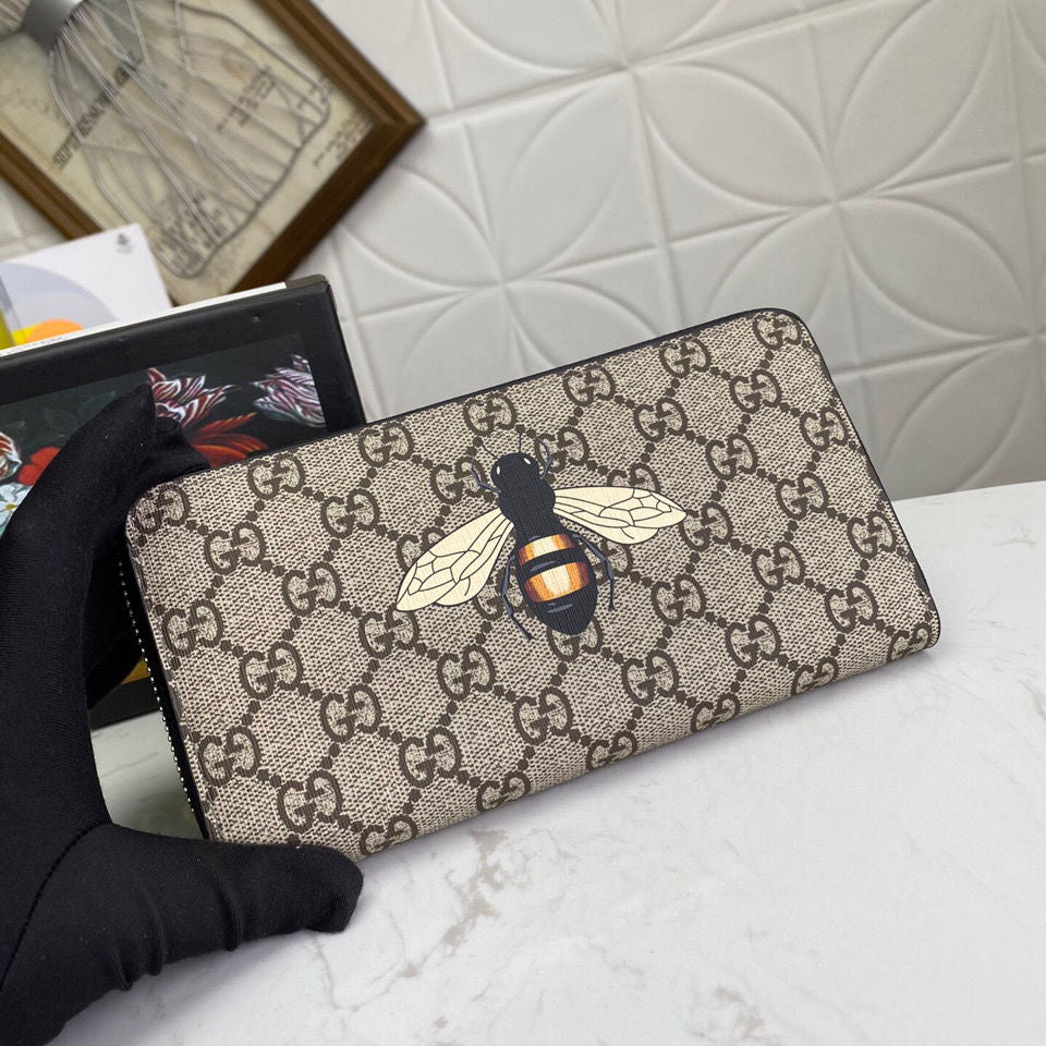 New wallet men's new long wallet men's leather wallet