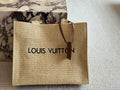 V Fashion Summer Limited Straw Shopping Bag 0724082703