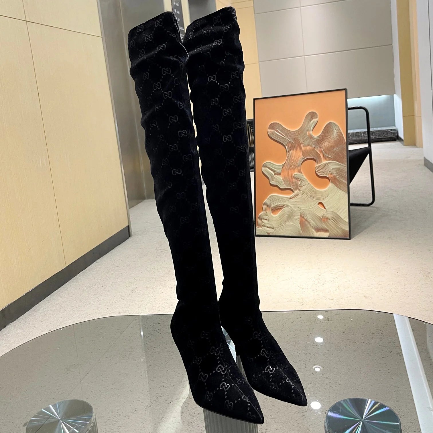 New Leg-Sculpting Compression Boots 1025102704