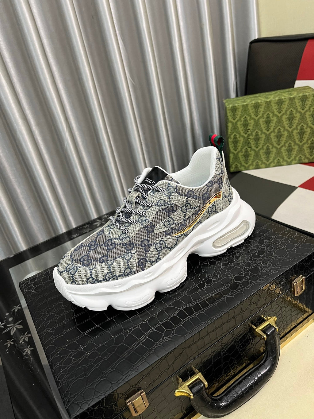 men's casual sneakers with print  0725102202