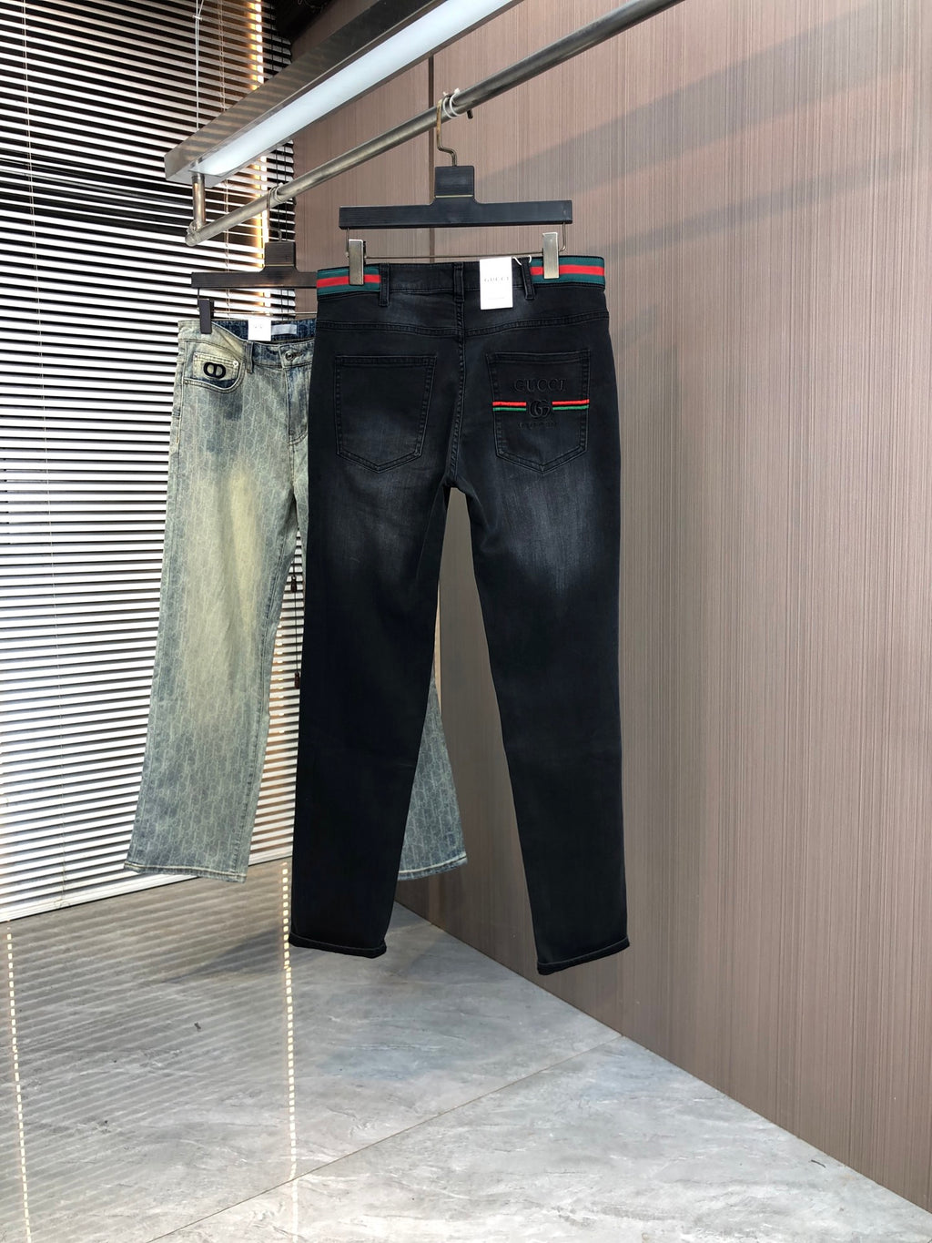 G Spring/Summer Slim Fit Straight Leg Jeans 0726051909