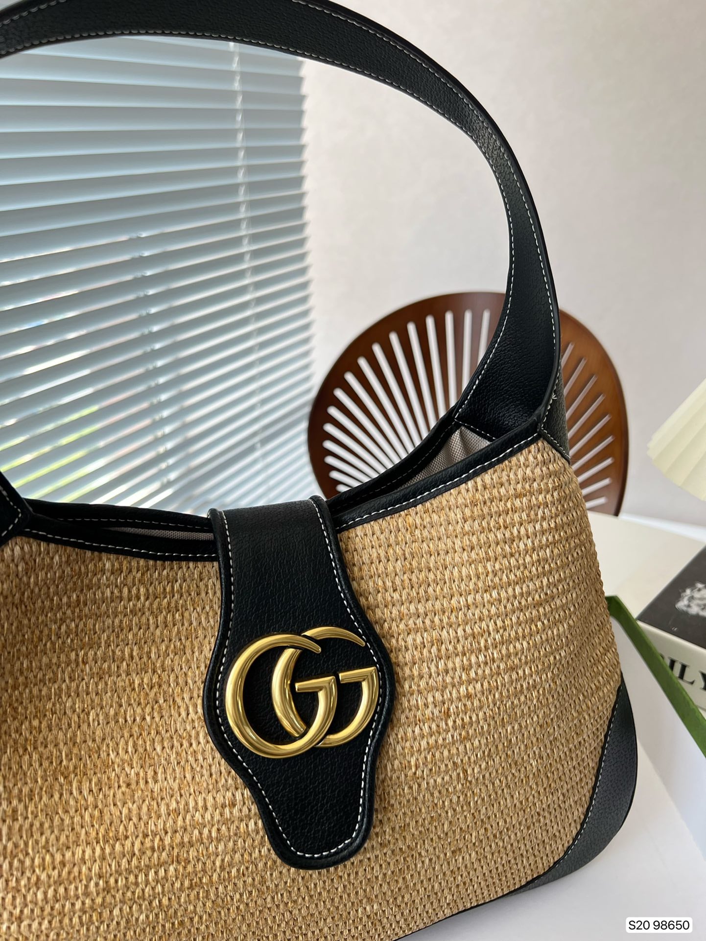 G fashion armpit woven bag 0724041132