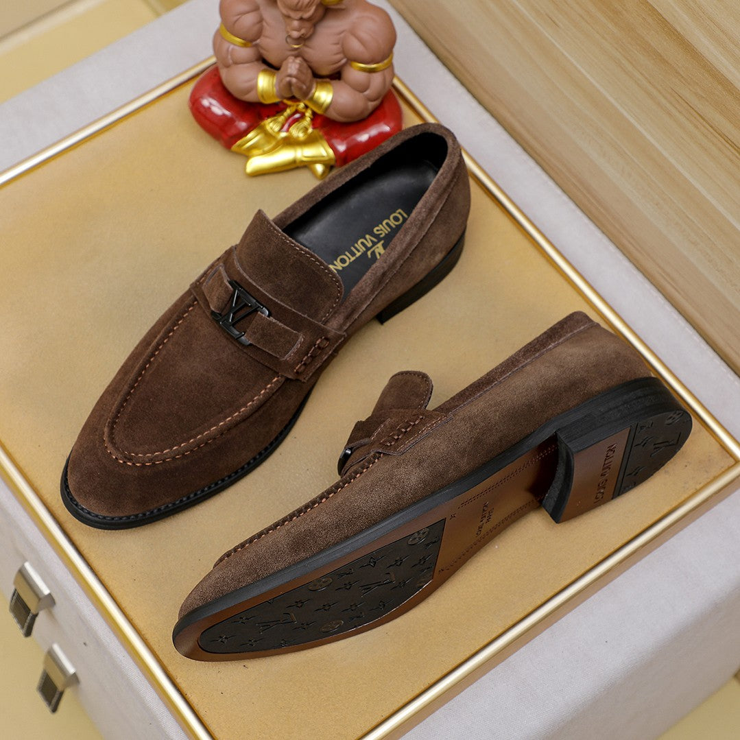 L men's suede business boat shoes 0725062318