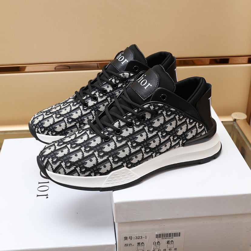 Classic DR Black Fashion Versatile Soft and Comfortable Men's and Women's Sneakers