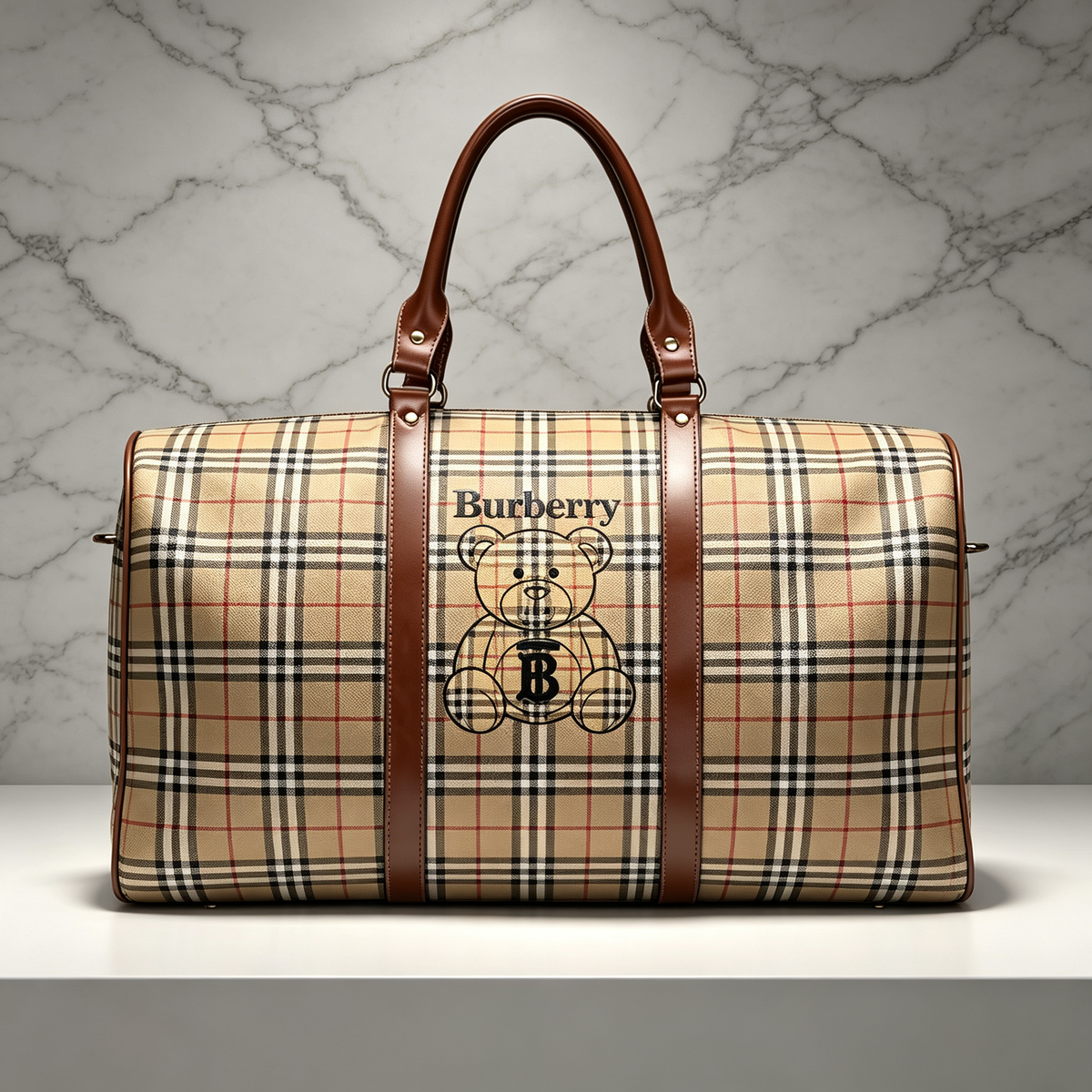 New Stylish Leather BBR Travel Bag 3D1326092133