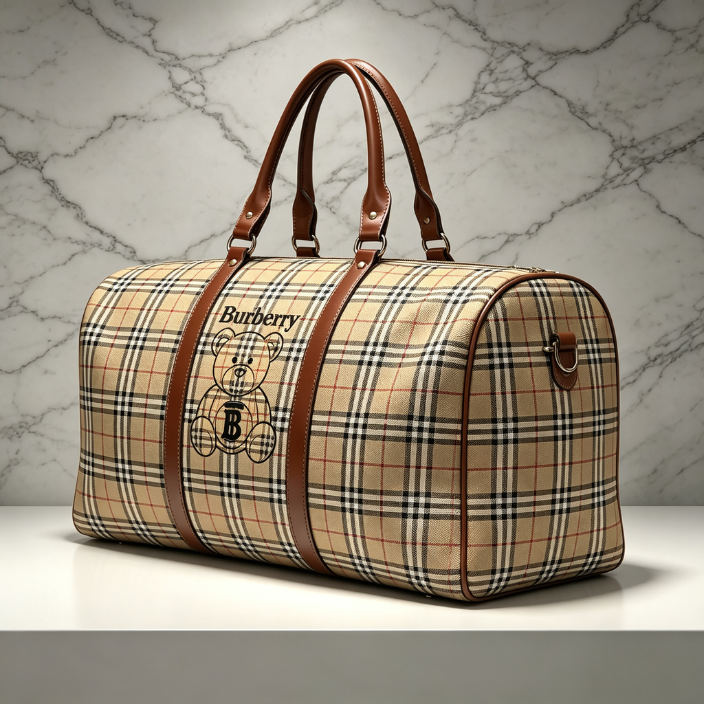 New Stylish Leather BBR Travel Bag 3D1326092133