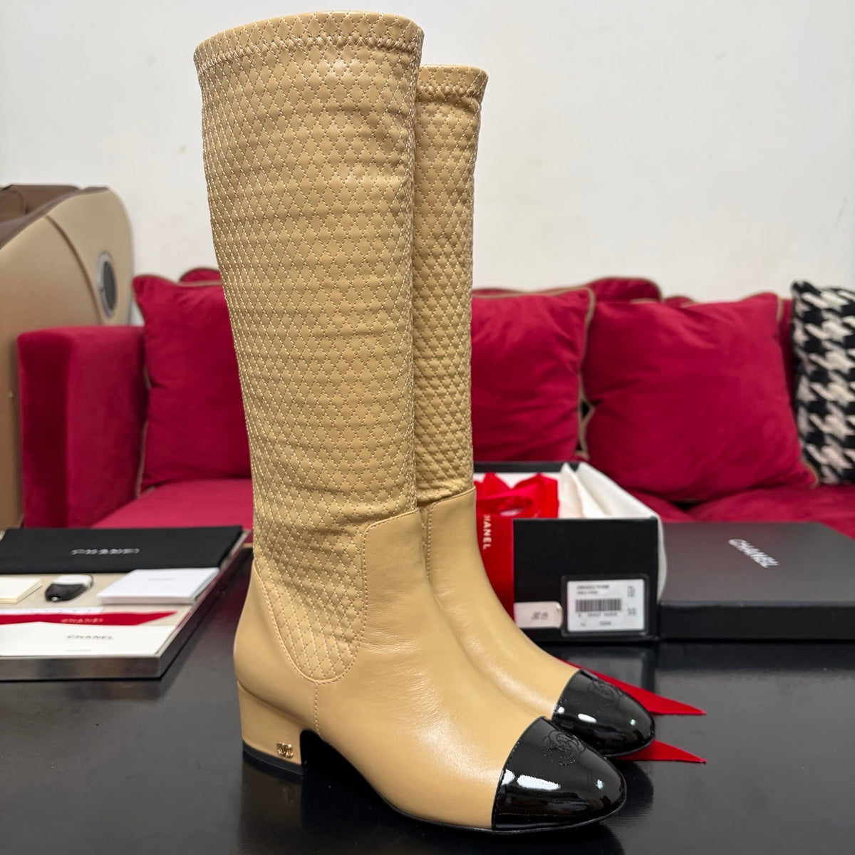New Fashion Women's Knee High Boots XC1326101619