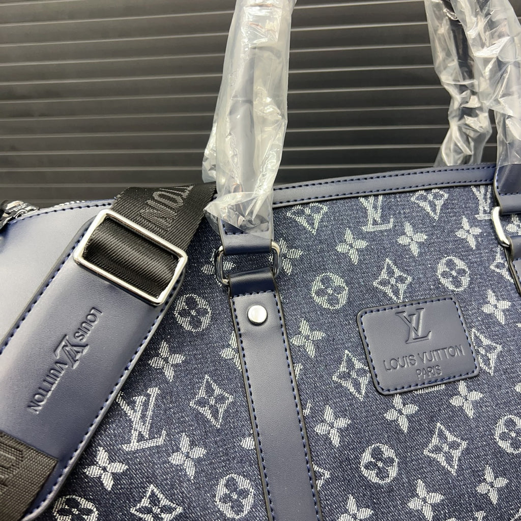 L Keepall Denim Travel Bag 1824120902