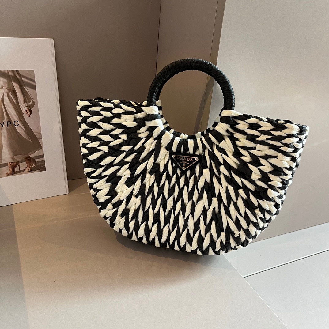 P summer fashion woven handbag 0724041113