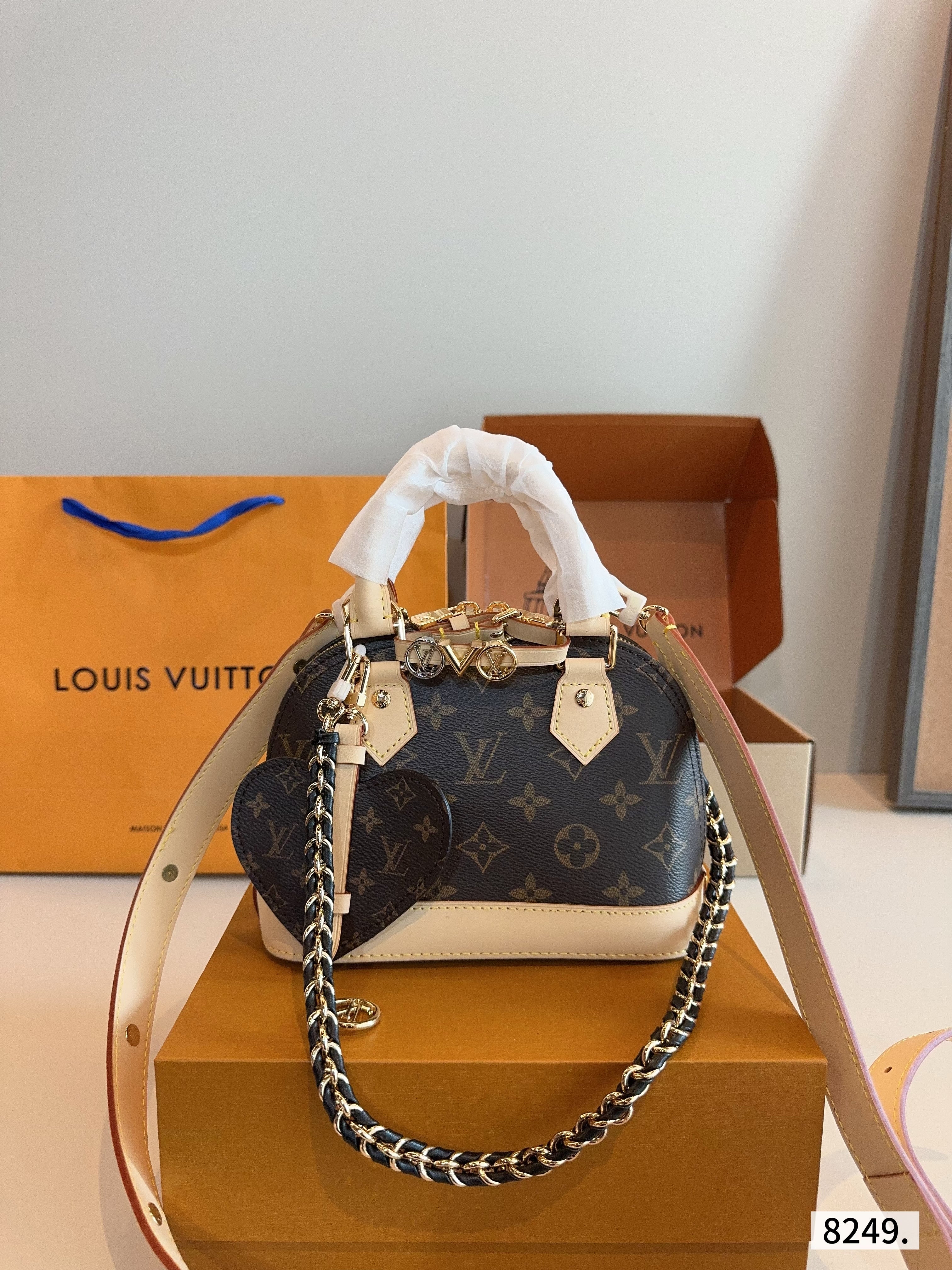 L fashion printed shell bag 0725071805