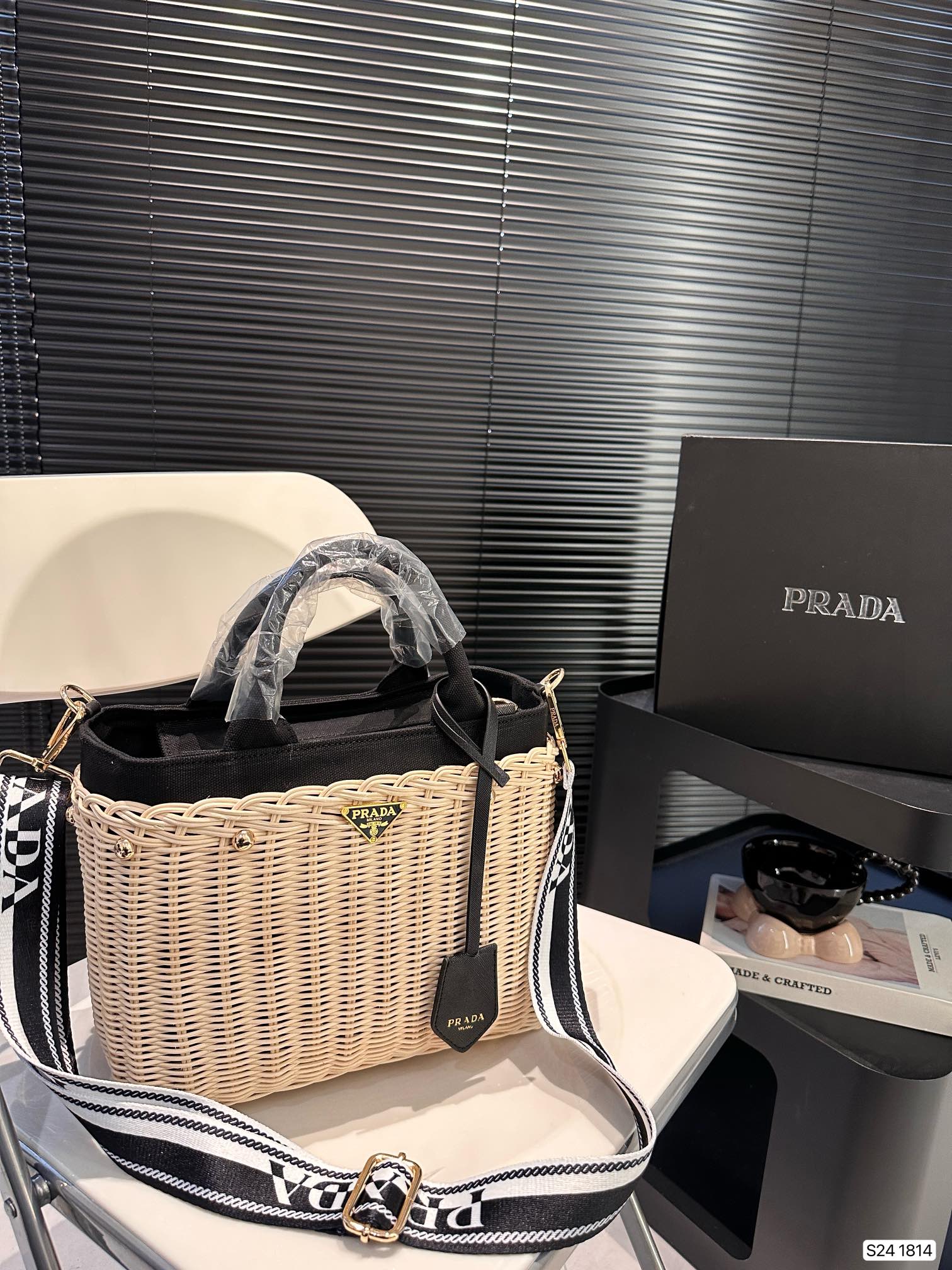 P summer fashion woven bag 0724041117