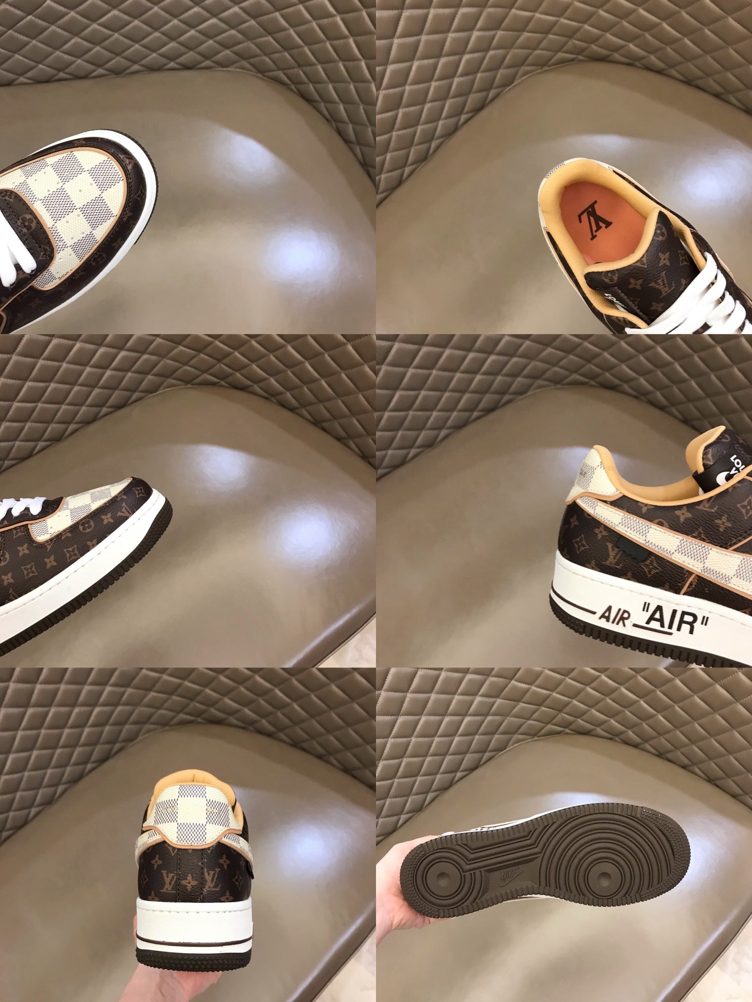 L co-branded printed sneakers 0725022603