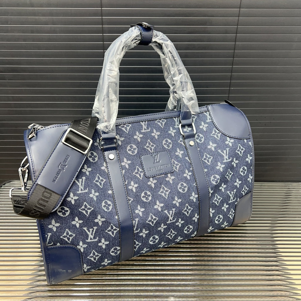 L Keepall Denim Travel Bag 1824120902