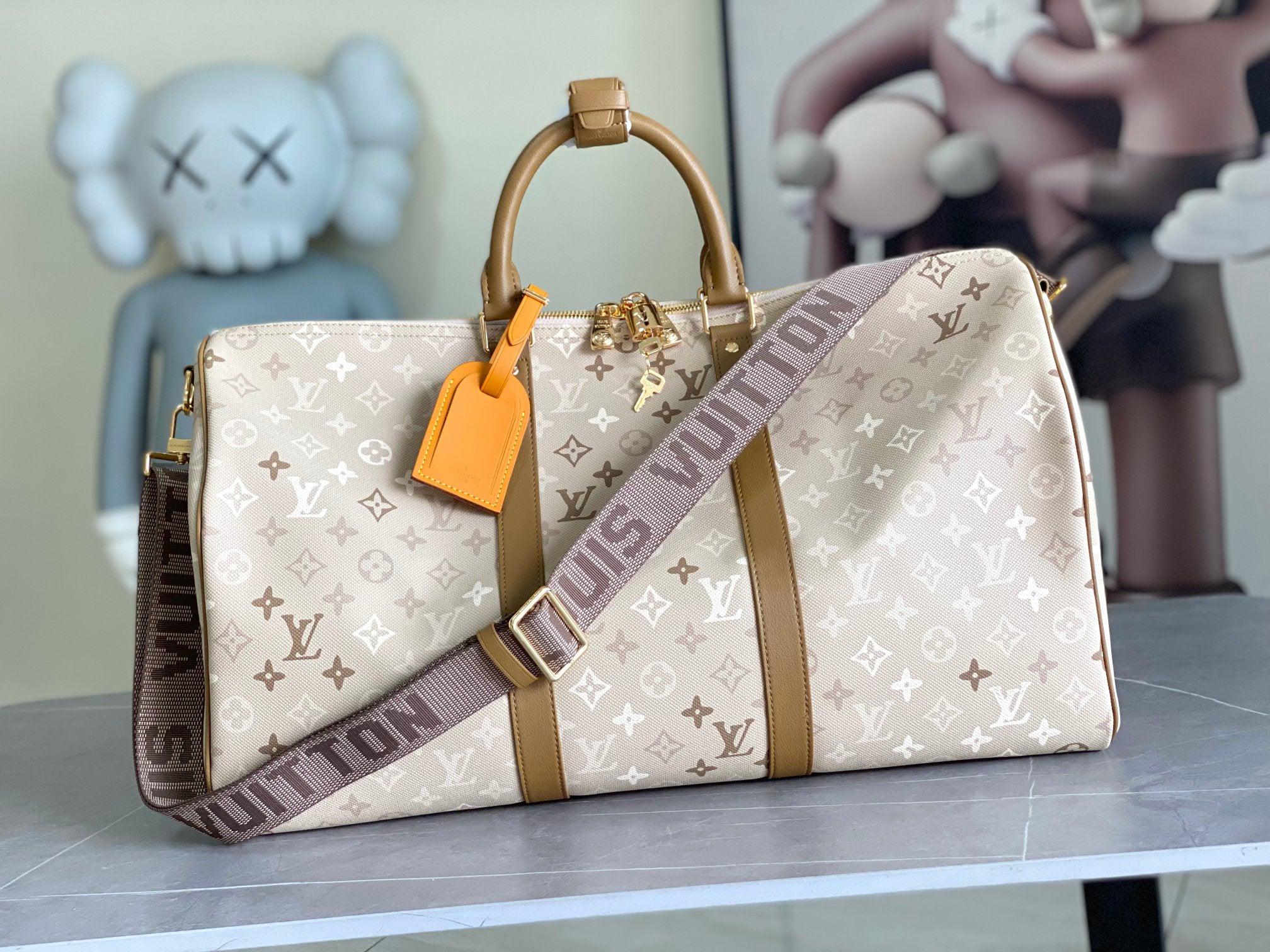 L & V Stylish Canvas Travel Tag M0726051909
