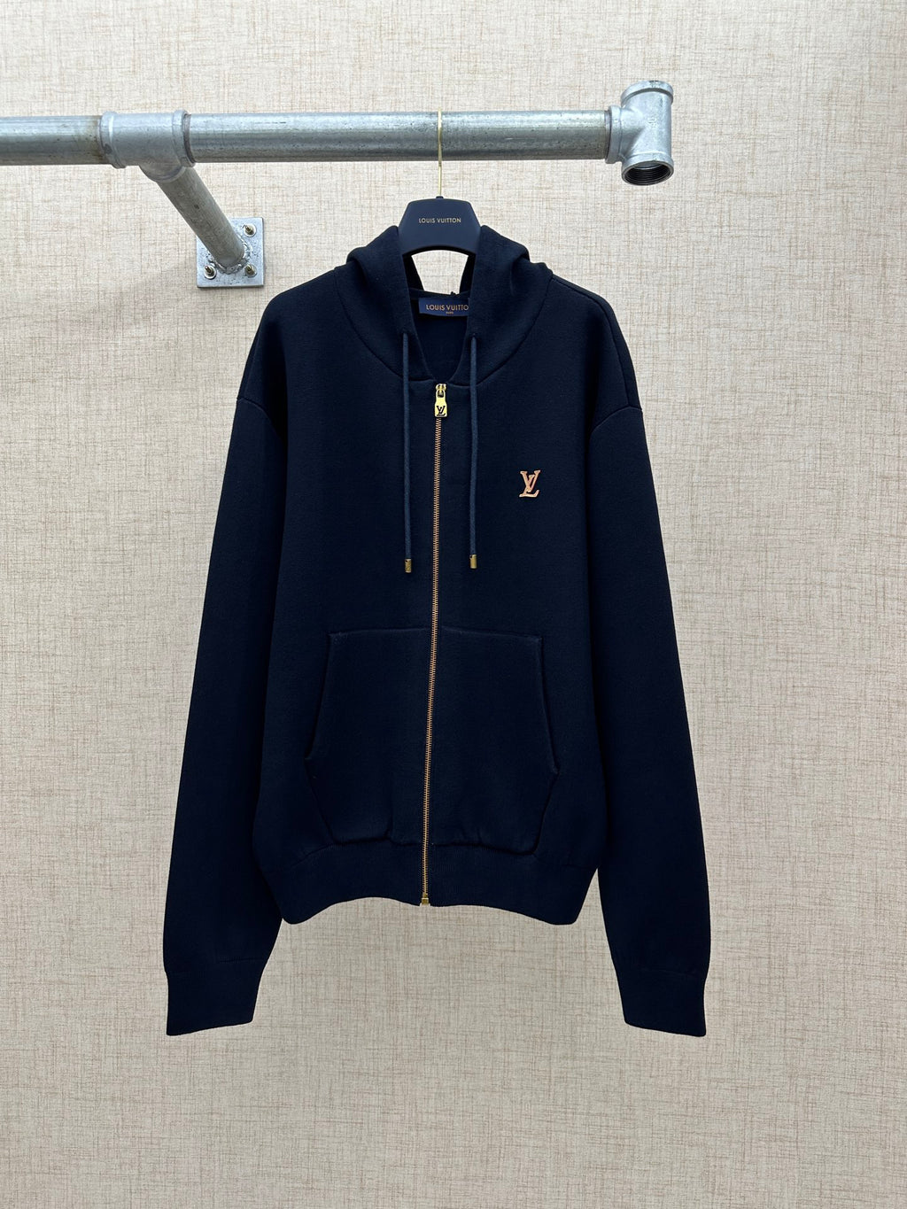 V Spring/Summer Zipper Hoodie Knitwear 0726052706