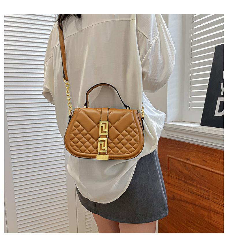 Retro Fashion Saddle Bag Shoulder Crossbody Bag 1024011111