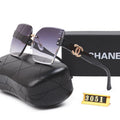 New Large Frame Women's Sunglasses Anti-glare Fashion Sunglasses 1024060307