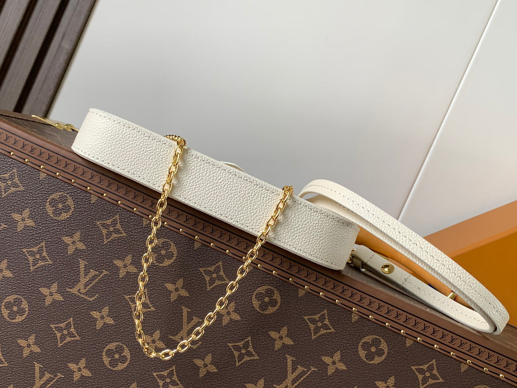 L & V fashion Cowhide leather hand bag M0726052010