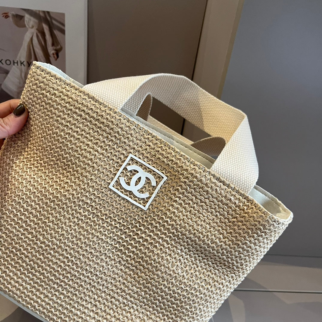 summer pastoral woven handbag 0724041119