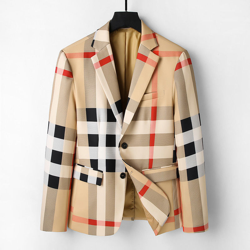 Check Fashion Suit PD07070519