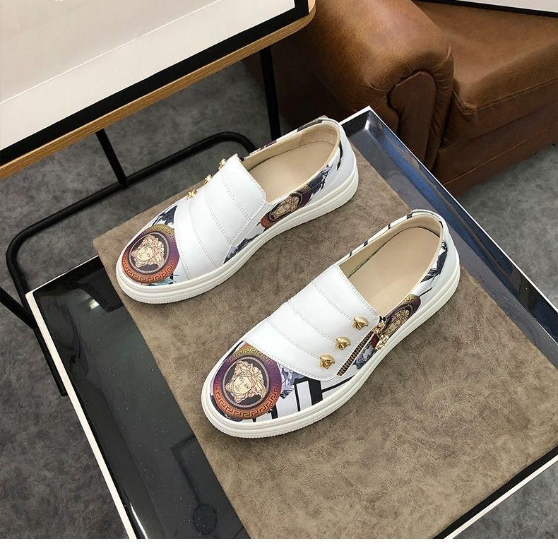 New Fashion Genuine Leather All-match Casual Shoes 1024041706