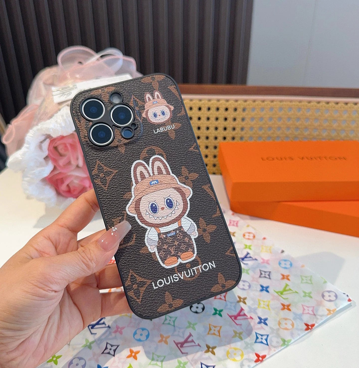 L fashion print mobile phone case 0725100909