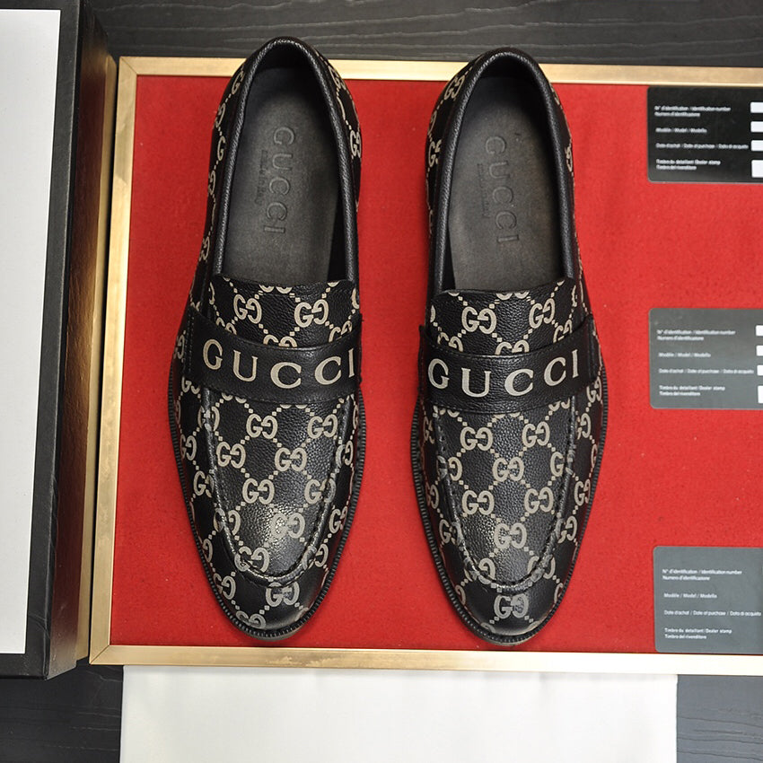 G fashion printed loafers XC0723111401