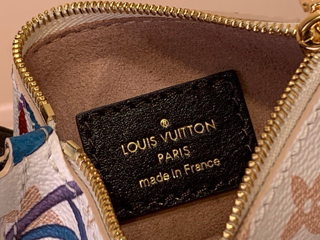 L & V Stylish Cowhide Flower HandBag M0726051904