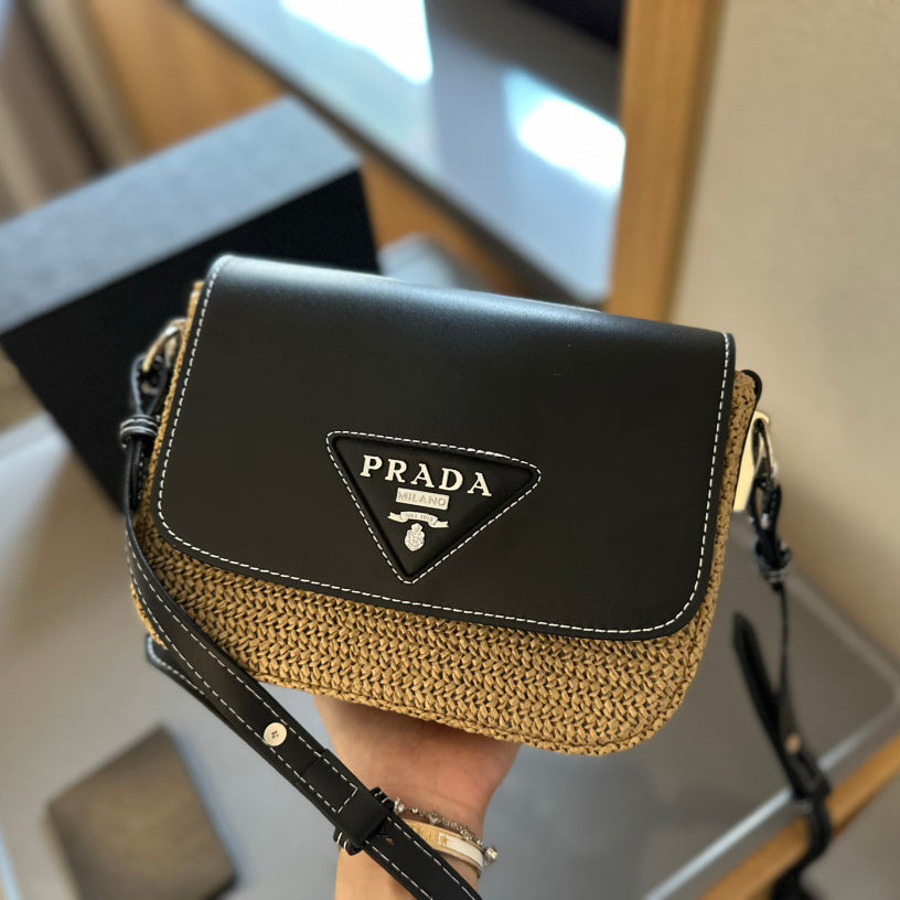 P summer fashion woven shoulder bag 0724041115