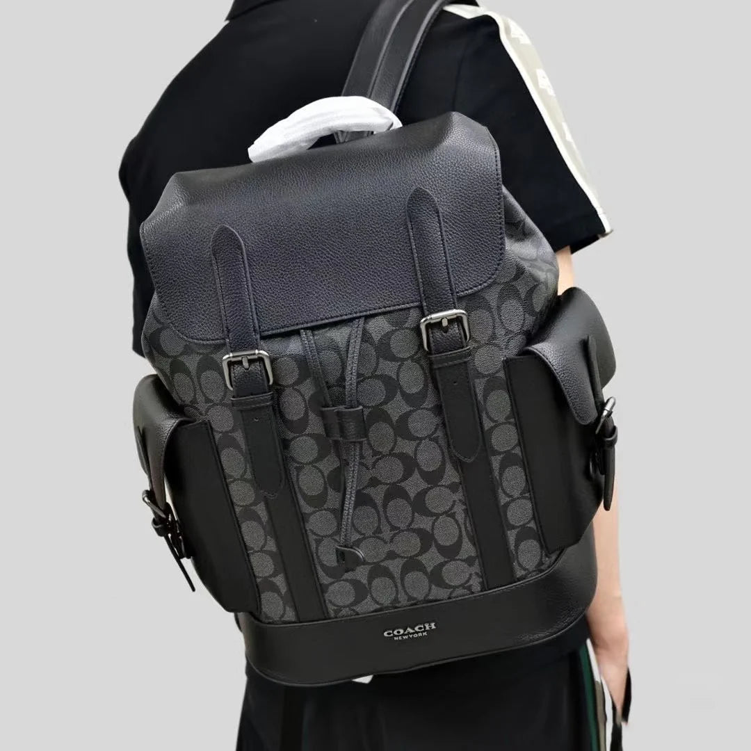 Men's leather backpack 1425121620