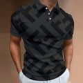 Men's Summer Fashion Printed Polo Shirts 3D1024041731