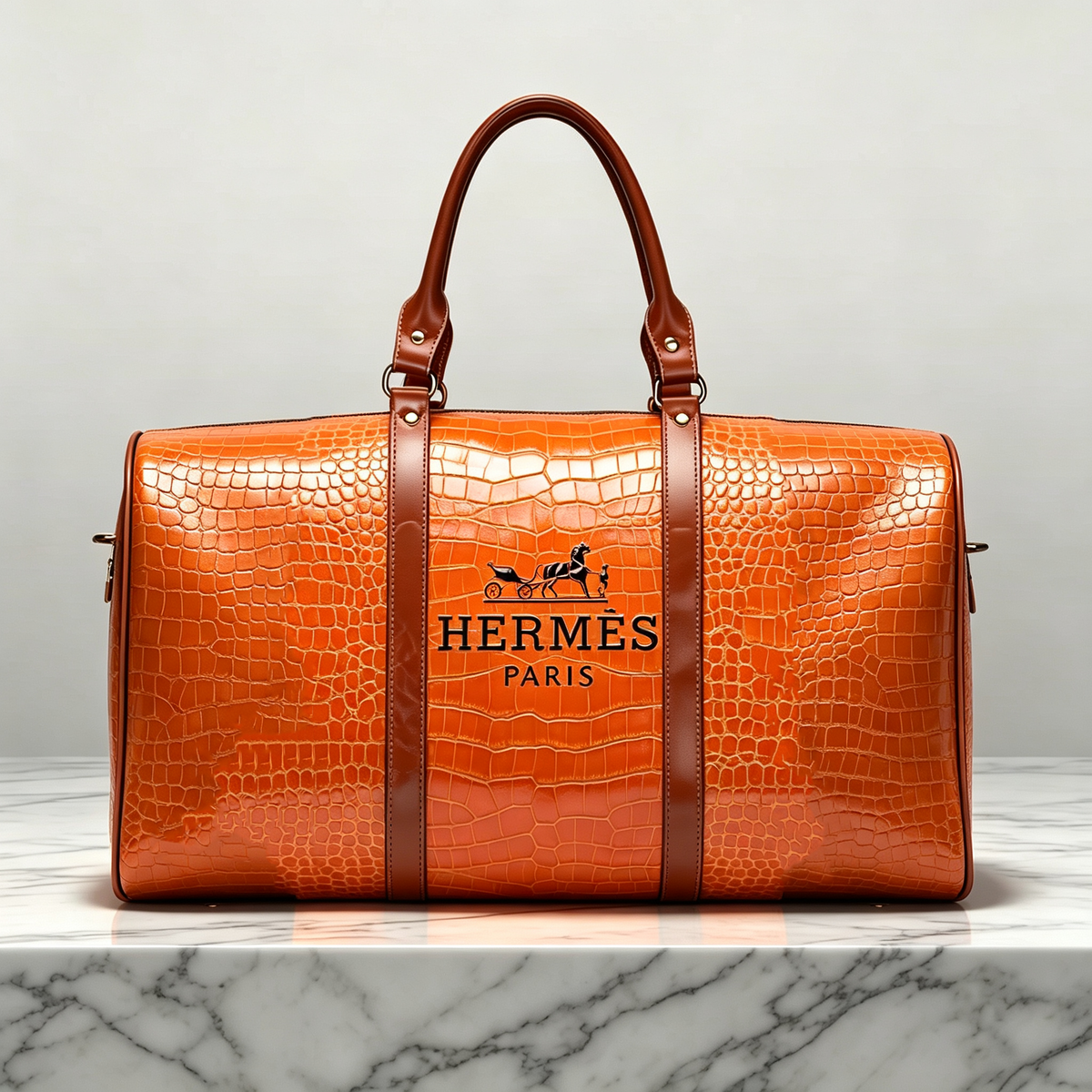 New Stylish Leather H Travel Bag 3D1326092135