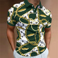 Men's Summer Fashion Printed Polo Shirts 3D1026071002