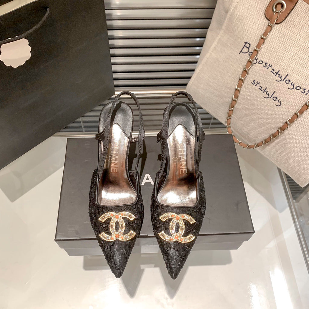 fashion lace high heels XC0723102502