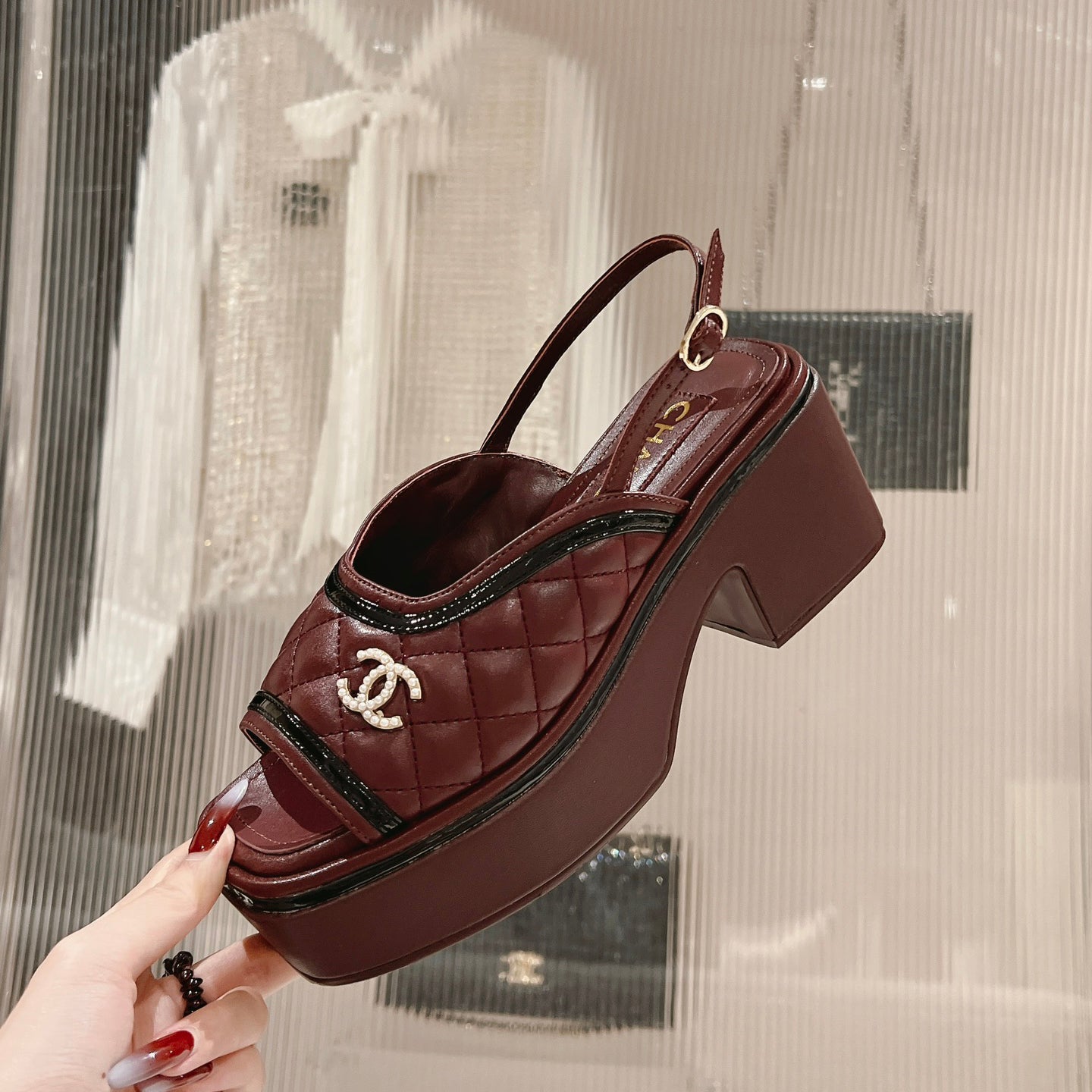 luxury platform sandals XC0723071703