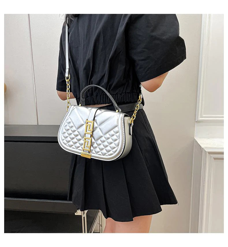 Retro Fashion Saddle Bag Shoulder Crossbody Bag 1024011111