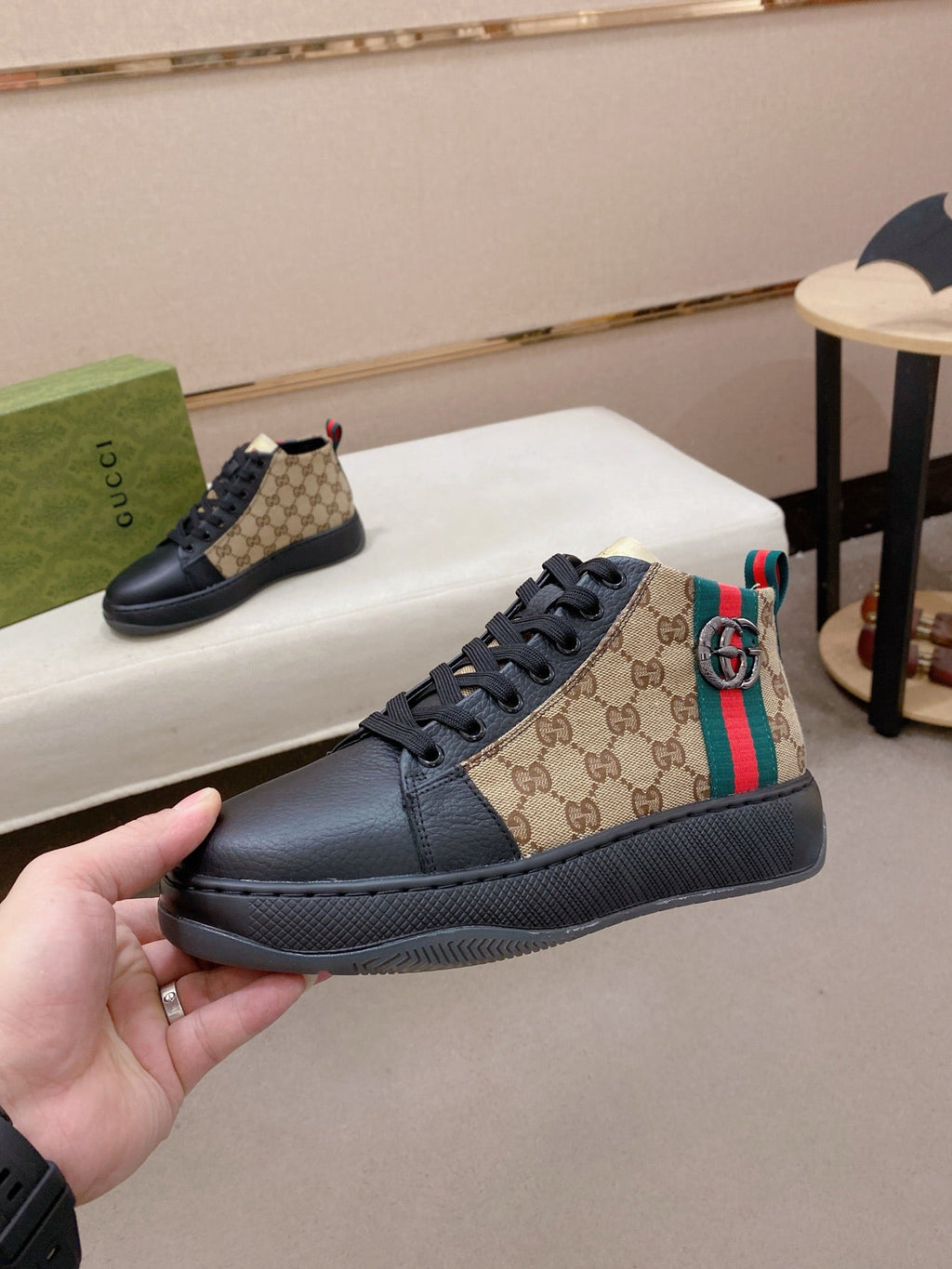 New Men's High-Top Sneakers 0725112507