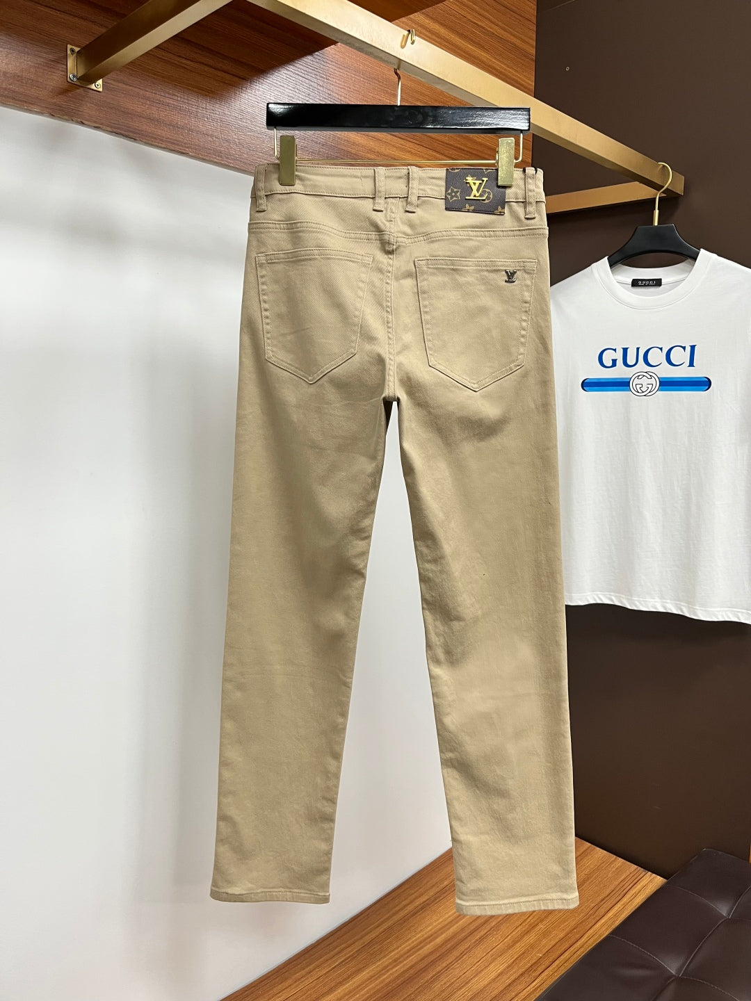 L men's business casual jeans 0725092608