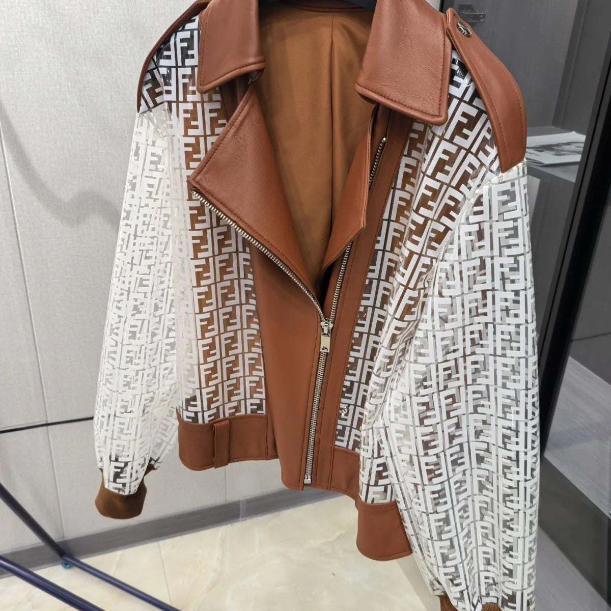 New genuine leather sheepskin jacket for women 1024110813